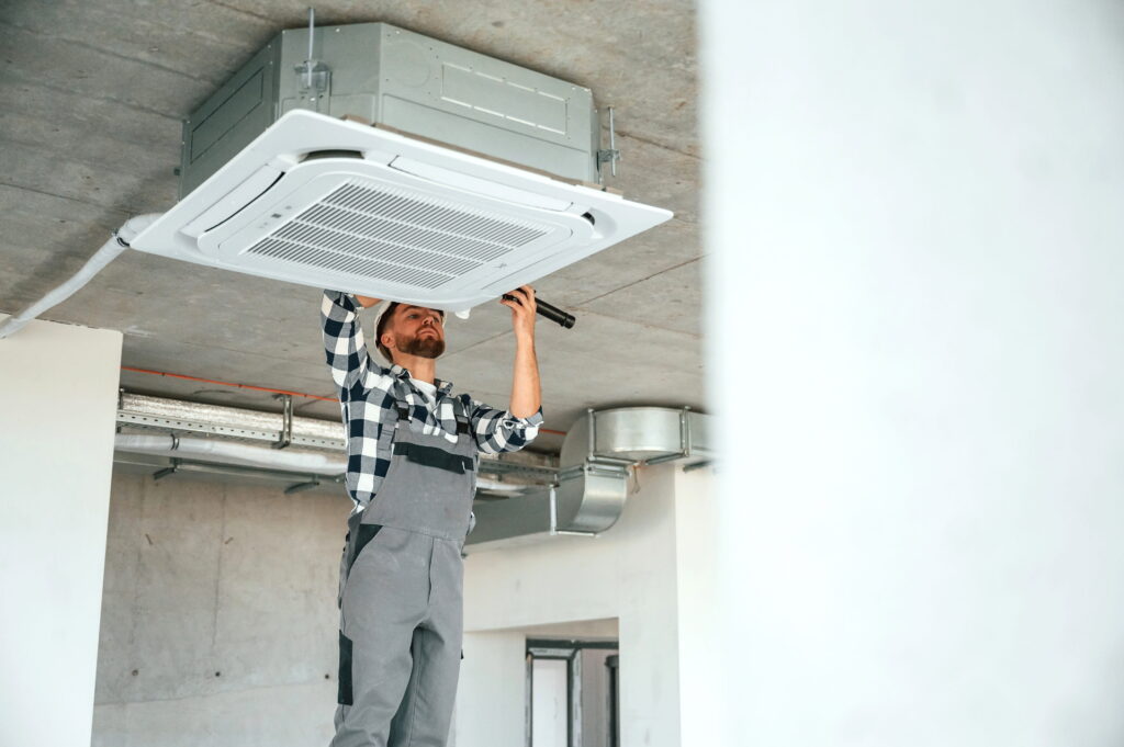 setting-the-ventilation-system-repairman